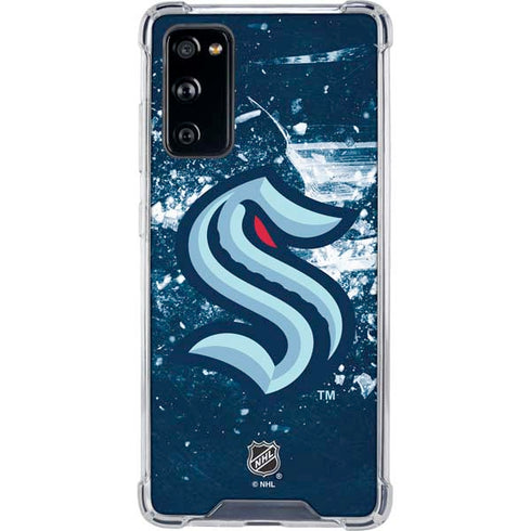 NHL Seattle Kraken Frozen Galaxy S20 FE Clear Case